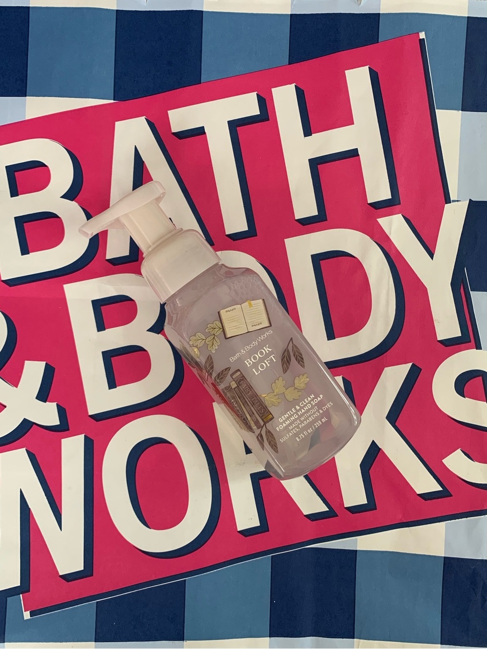 NWT Bath & Body Works Book Loft Foaming Hand Soap